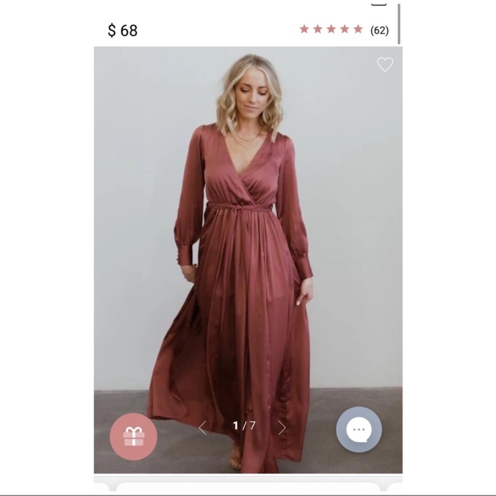 Baltic Born - Jenna Maxi Dress - Deep Mauve - XL